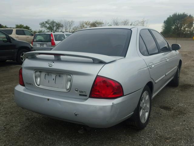 3N1CB51D55L564567 - 2005 NISSAN SENTRA 1.8 SILVER photo 4