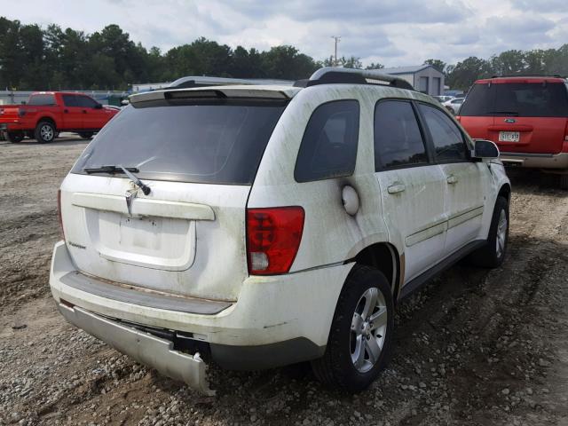 2CKDL63F266068062 - 2006 PONTIAC TORRENT WHITE photo 4