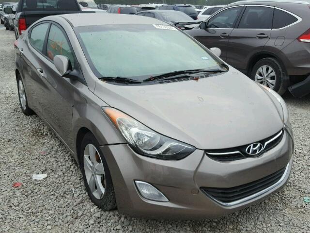 5NPDH4AE1DH224849 - 2013 HYUNDAI ELANTRA GL GRAY photo 1