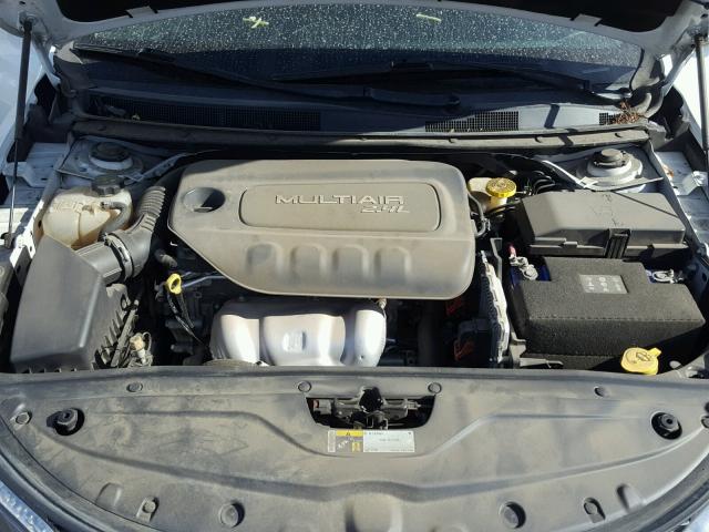 1C3CCCCB3FN548528 - 2015 CHRYSLER 200 C WHITE photo 7