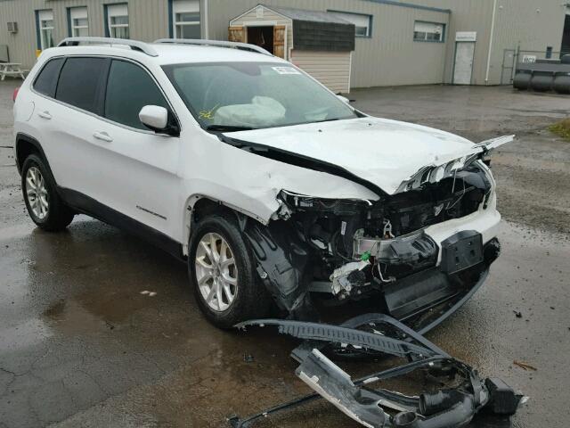 1C4PJMCS5GW223514 - 2016 JEEP CHEROKEE L WHITE photo 1