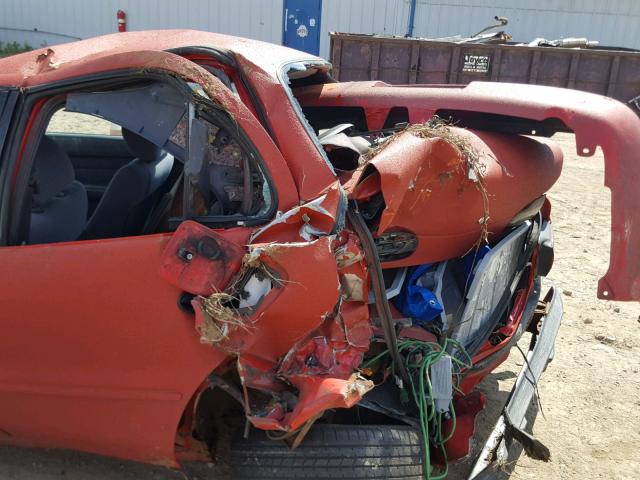 1Y1SK5367PZ024264 - 1993 GEO PRIZM BASE 红色 照片 9