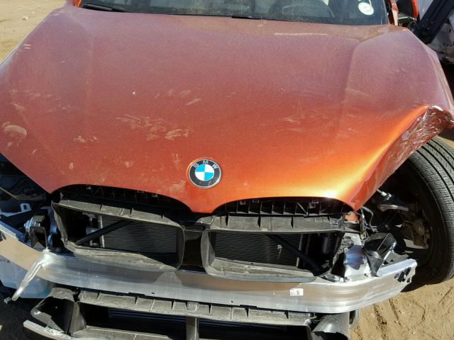 WBXHT3C37J5L28136 - 2018 BMW X1 XDRIVE2 ORANGE photo 7