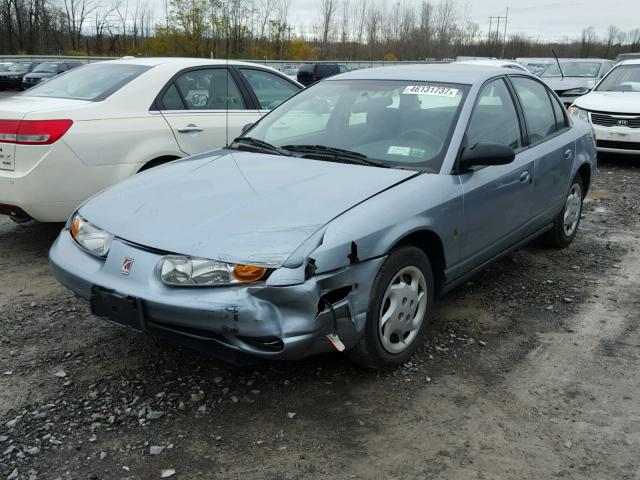 1G8ZK52792Z262133 - 2002 SATURN SL2 TEAL photo 2