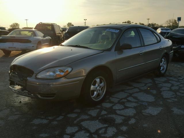 1FAFP53U96A171601 - 2006 FORD TAURUS TAN photo 2