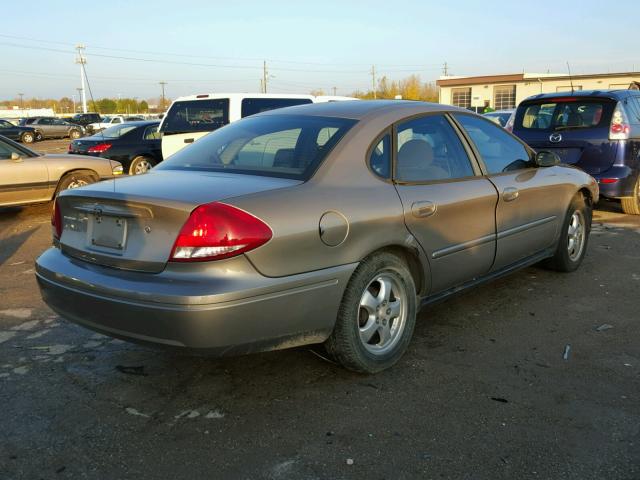 1FAFP53U96A171601 - 2006 FORD TAURUS TAN photo 4