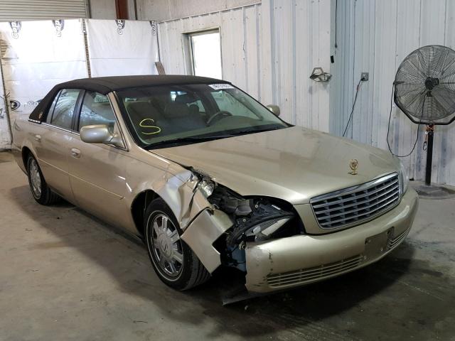 1G6KD54Y45U123507 - 2005 CADILLAC DEVILLE GOLD photo 1