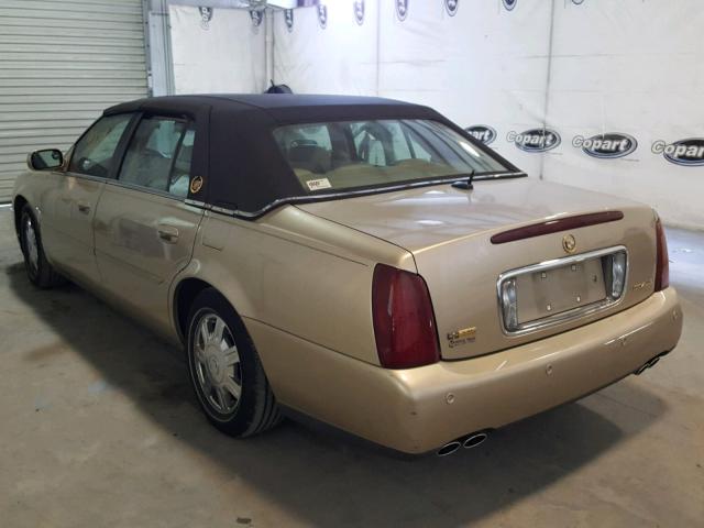 1G6KD54Y45U123507 - 2005 CADILLAC DEVILLE GOLD photo 3