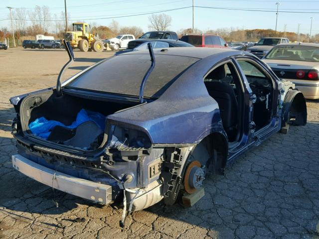 2C3CDXBG9FH843806 - 2015 DODGE CHARGER SE BLUE photo 4