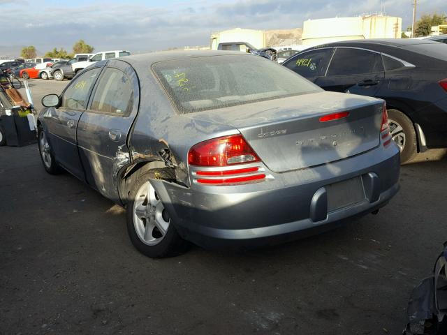 1B3EL46X76N145882 - 2006 DODGE STRATUS SX BLUE photo 3