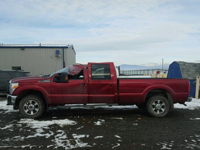 1FT7W2B64GEB78145 - 2016 FORD F250 SUPER RED photo 9