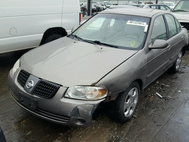 3N1CB51D54L910146 - 2004 NISSAN SENTRA 1.8 WHITE photo 2