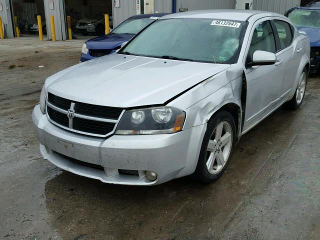 1B3LC76MX8N665494 - 2008 DODGE AVENGER R/ SILVER photo 2