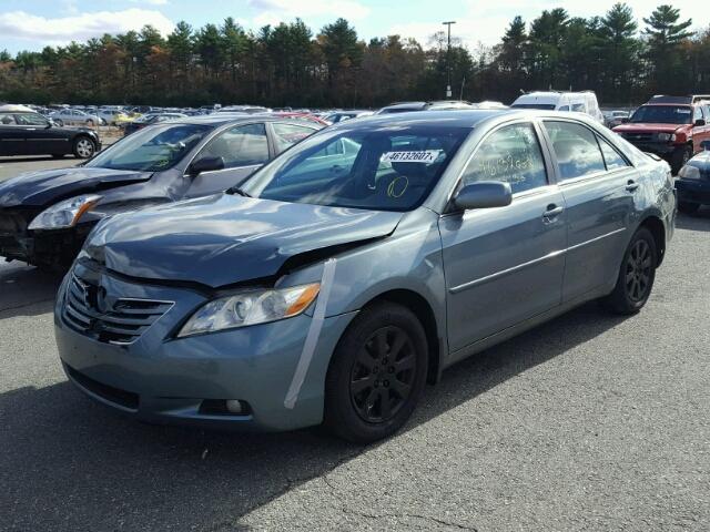 4T1BK46K37U533283 - 2007 TOYOTA CAMRY NEW BLUE photo 2