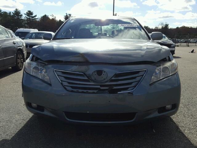 4T1BK46K37U533283 - 2007 TOYOTA CAMRY NEW BLUE photo 9