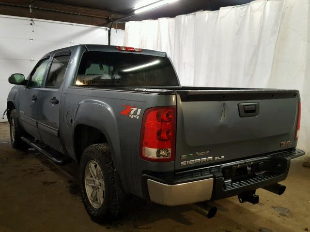 3GTP2VE3XBG109797 - 2011 GMC SIERRA K15 BLUE photo 3