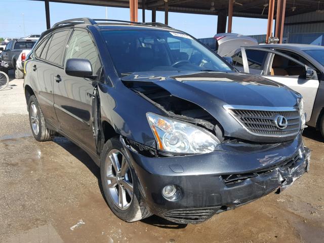 JTJHW31U260045936 - 2006 LEXUS RX 400 CHARCOAL photo 1