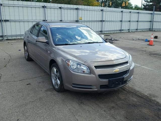 1G1ZH57B28F203834 - 2008 CHEVROLET MALIBU 1LT GOLD photo 1