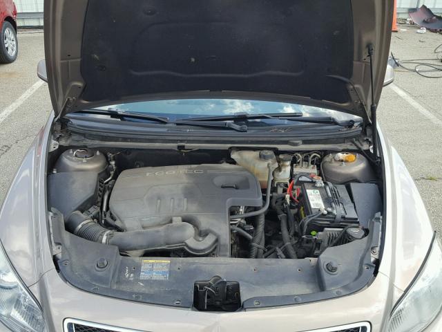 1G1ZH57B28F203834 - 2008 CHEVROLET MALIBU 1LT GOLD photo 7