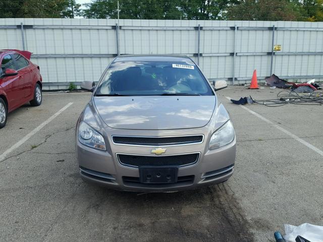1G1ZH57B28F203834 - 2008 CHEVROLET MALIBU 1LT GOLD photo 9