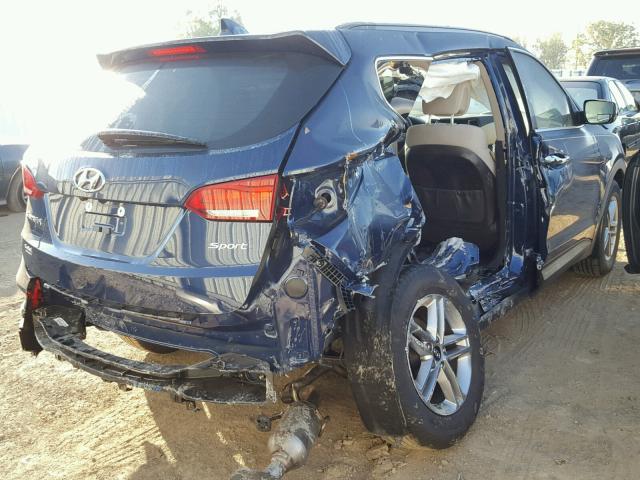 5XYZU3LB4HG491432 - 2017 HYUNDAI SANTA FE S Mavi foto 4
