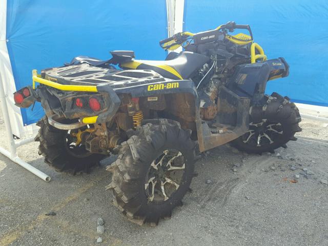 3JBLWAX42JJ000708 - 2018 CAN-AM OUTLANDER YELLOW photo 4