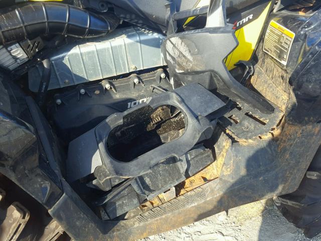 3JBLWAX42JJ000708 - 2018 CAN-AM OUTLANDER YELLOW photo 9