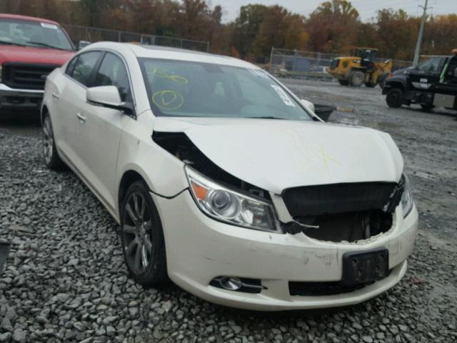 1G4GE5GV0AF190844 - 2010 BUICK LACROSSE C WHITE photo 1