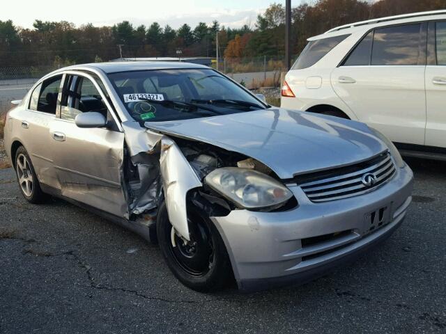 JNKCV51E83M322421 - 2003 INFINITI G35 SILVER photo 1