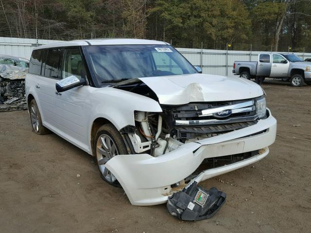 2FMHK6DC3BBD10533 - 2011 FORD FLEX LIMIT WHITE photo 1