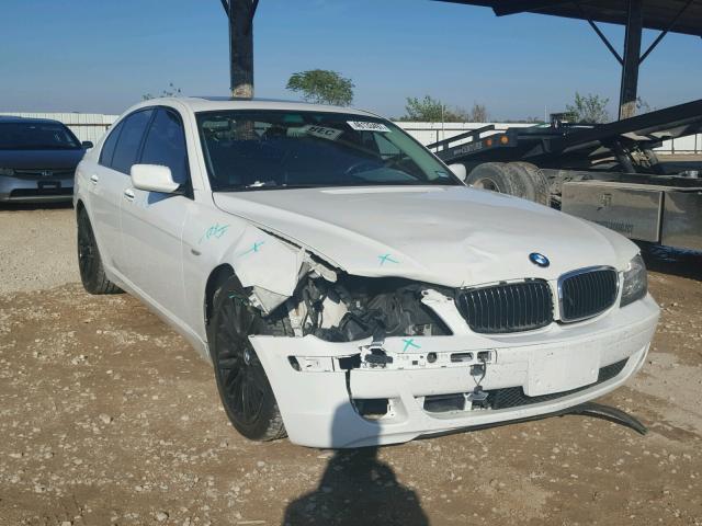 WBAHL83538DT13206 - 2008 BMW 750I WHITE photo 1