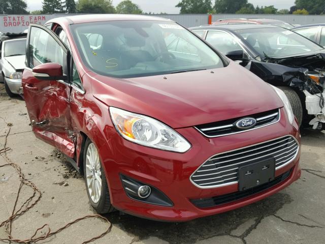 1FADP5CU7EL508700 - 2014 FORD C-MAX PREM RED photo 1