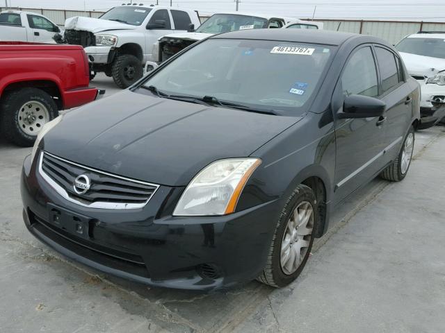 3N1AB6AP3BL690445 - 2011 NISSAN SENTRA 2.0 BLACK photo 2