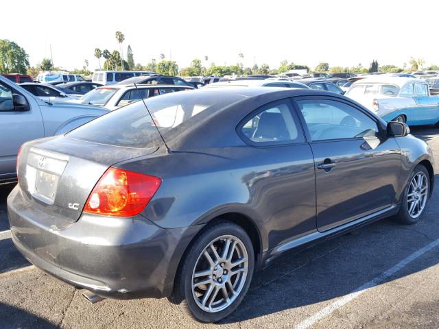 JTKDE177160108379 - 2006 TOYOTA SCION TC 灰色 照片 4