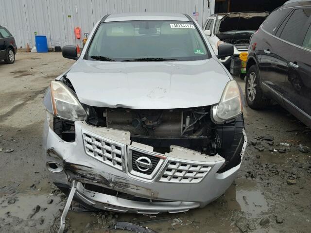 JN8AS58V98W408554 - 2008 NISSAN ROGUE S SILVER photo 9