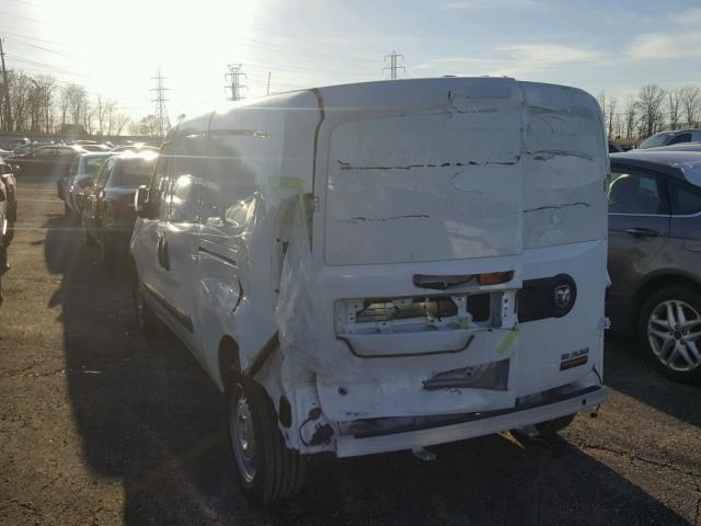 ZFBERFAT9F6197525 - 2015 RAM PROMASTER WHITE photo 3