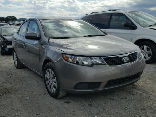 KNAFU4A25B5396256 - 2011 KIA FORTE EX GRAY photo 1