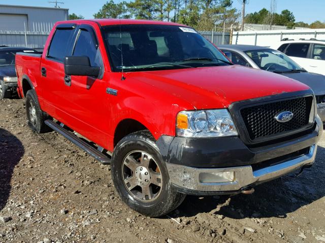 1FTPW14574KD68792 - 2004 FORD F150 SUPER RED photo 1