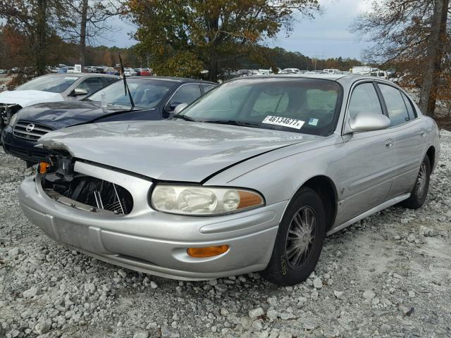 1G4HP54KX44134466 - 2004 BUICK LESABRE CU GRAY photo 2