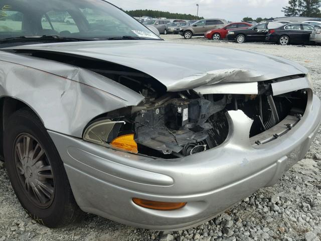 1G4HP54KX44134466 - 2004 BUICK LESABRE CU GRAY photo 9