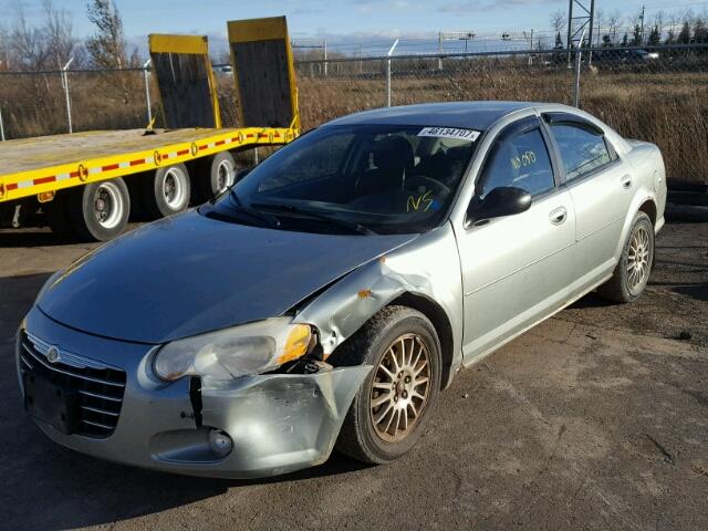 1C3EL56R05N665642 - 2005 CHRYSLER SEBRING TO SILVER photo 2