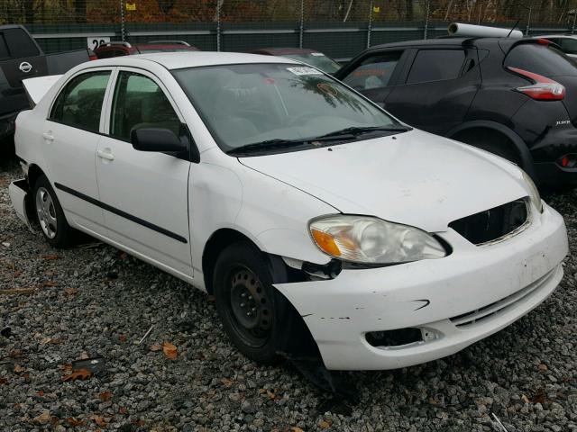 2T1BR32E18C877025 - 2008 TOYOTA COROLLA CE WHITE photo 1