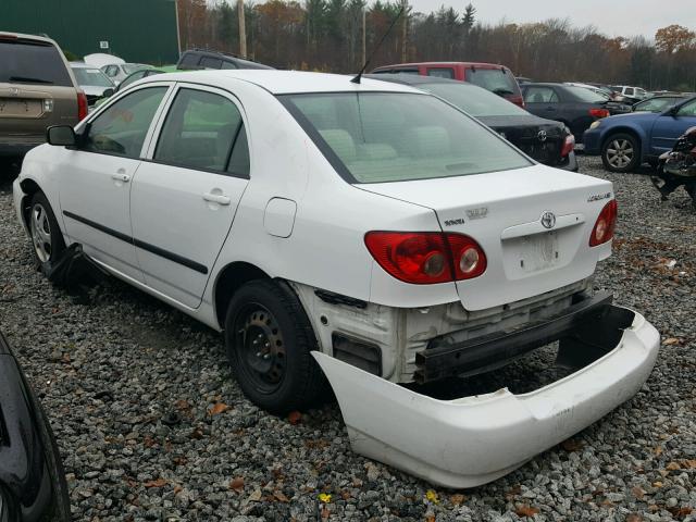 2T1BR32E18C877025 - 2008 TOYOTA COROLLA CE WHITE photo 3