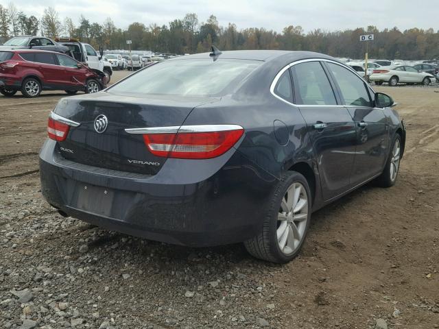 1G4PP5SK3D4109858 - 2013 BUICK VERANO BLACK photo 4