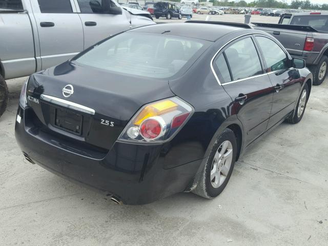 1N4AL21E68N478090 - 2008 NISSAN ALTIMA 2.5 BLACK photo 4