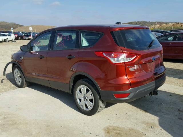 1FMCU0F78EUA36066 - 2014 FORD ESCAPE BURGUNDY photo 3