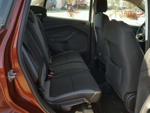 1FMCU0F78EUA36066 - 2014 FORD ESCAPE BURGUNDY photo 6