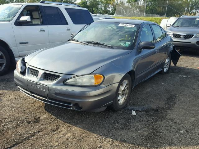1G2NF52E64M647838 - 2004 PONTIAC GRAND AM S ნაცრისფერი ფოტო 2