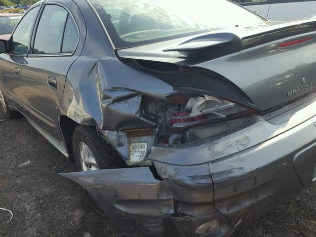 1G2NF52E64M647838 - 2004 PONTIAC GRAND AM S ნაცრისფერი ფოტო 9