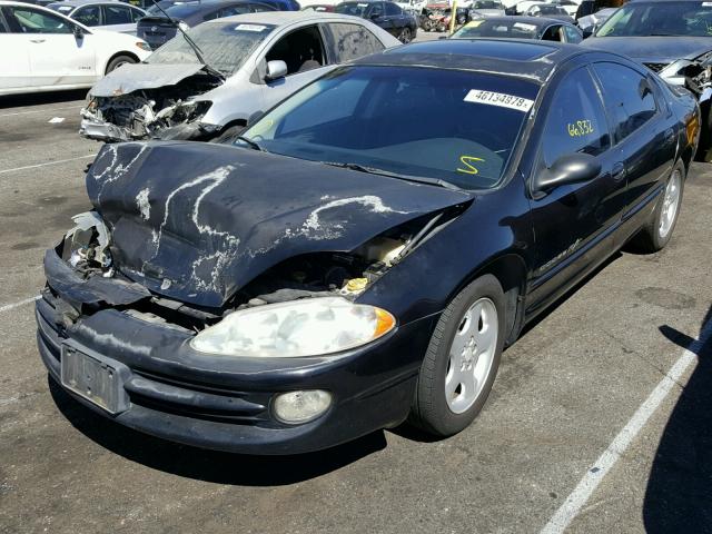 2B3HD76V91H535944 - 2001 DODGE INTREPID R BLACK photo 2